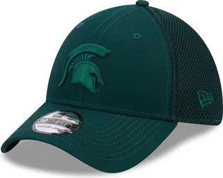 Men's New Era Green Michigan State Spartans Team Neo Tonal 39THIRTY Flex Hat