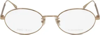 Jimmy Choo Eyewear Round Frame Glasses