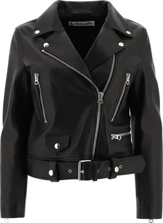 Acne Studios Zipped Biker Jacket