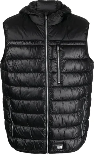 Zip-Up Quilted Gilet