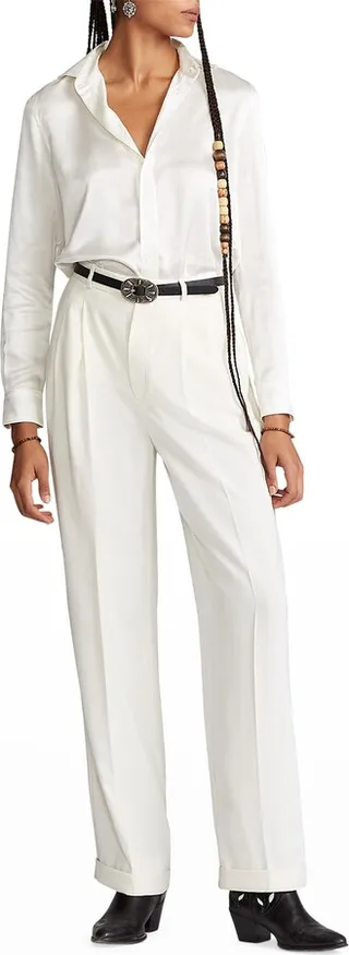 Silk Charmeuse Shirt