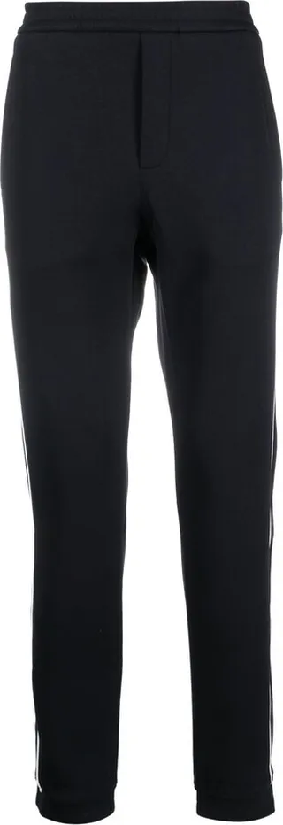 Side-Stripe Straight Trousers