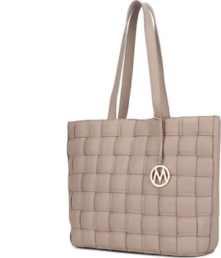 Rowan Woven Vegan Leather Women’s Tote Bag