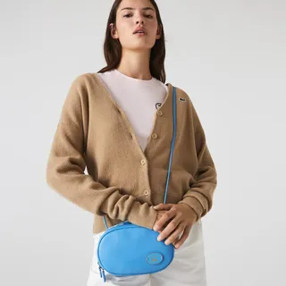Women's Small Grained Leather Camera Bag