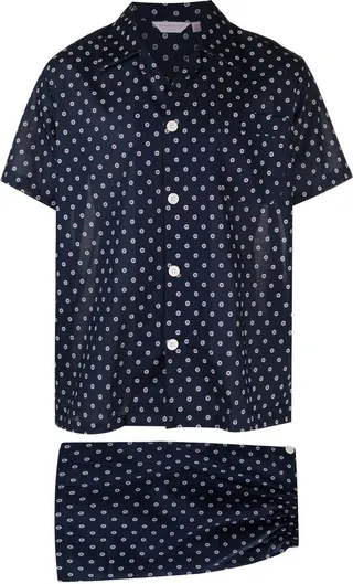 Nelson polka-dot pajama set