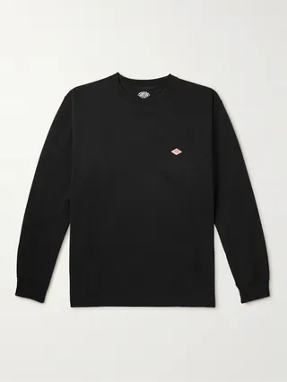 Logo-Appliquéd Cotton-Blend Jersey T-Shirt