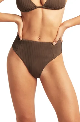 Vesper Retro High Waist Bikini Bottoms