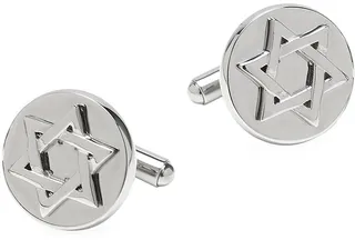 Ox & Bull Trading Co. Star of David Stainless Steel Cufflinks