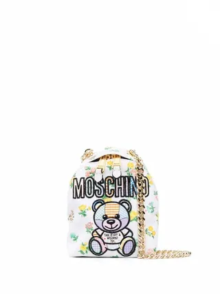 Logo-Embroidered Mini Bag