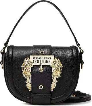 Versace Jeans Couture Logo-Buckle Chain-Linked Crossbody Bag