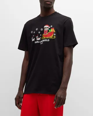 Men's Santa Karl Graphic T-Shirt