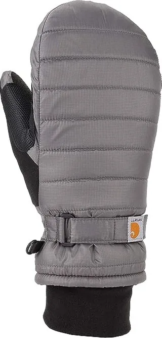 Carhartt Womens Quilts Insulated Mitten (Charcoal) Extreme Cold Weather Gloves