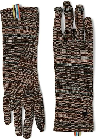 Smartwool Thermal Merino Pattern Gloves (North Woods Heather Color Shift) Ski Gloves