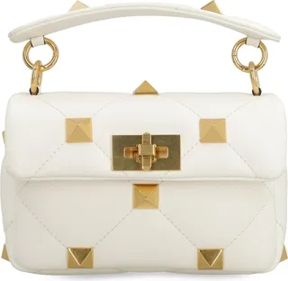 Valentino Garavani - Roman Stud Leather Mini Crossbody Bag