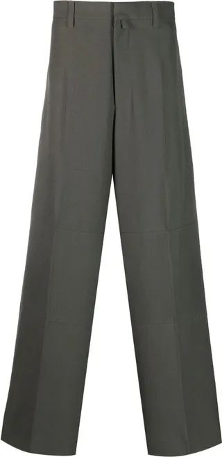 Tailored Wide-Leg Trousers