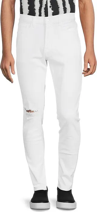 Zane Skinny Fit Distressed Jeans