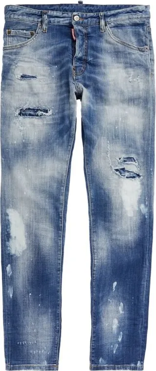 Dsquared2 Distressed Cool Guy Slim Jeans