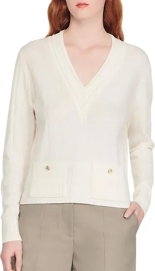 Eden Knit V-Neck Sweater