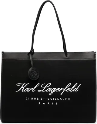 Logo-Print Tote Bag