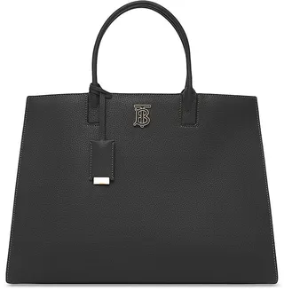 Medium TB Leather Tote