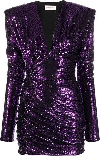 Sequin-Embellished Minidress