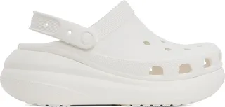 Crocs White Crush Clogs