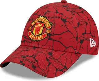 Men's New Era Red Manchester United Marble 9FORTY Adjustable Hat