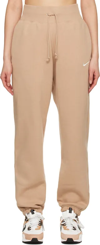 Nike Brown Sportswear Phoenix Lounge Pants