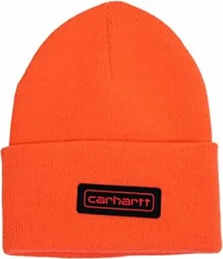 Carhartt Men's Knit Logo Patch Beanie
