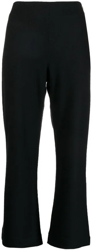 Cropped Flared Trousers
