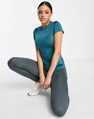 ASOS 4505 clean t-shirt in sheen