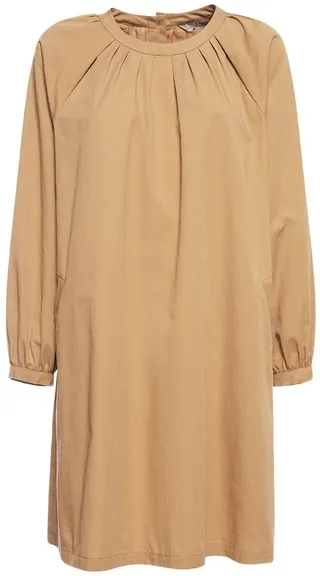 Light cotton gabardine mini dress