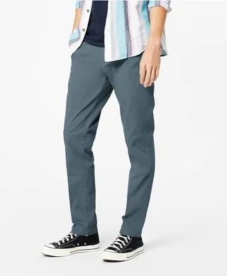 Dockers Men's Slim Fit Trousers - Gray 30x32