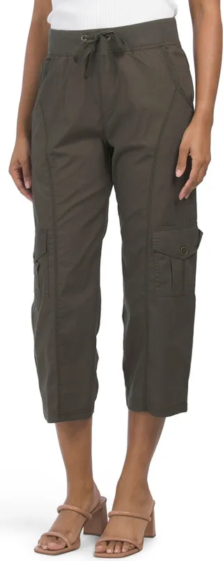 Reidar Cropped Stretch Poplin Pants
