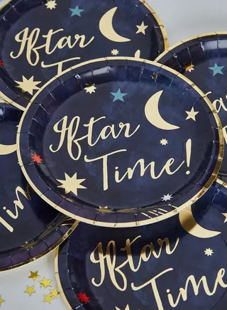12 Pack Iftar Time Plate