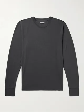 Lyocell and Cotton-Blend Jersey T-Shirt