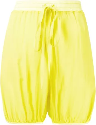 Drawstring Waist Ruched Shorts
