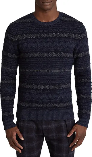 Fair Isle Cashmere Sweater