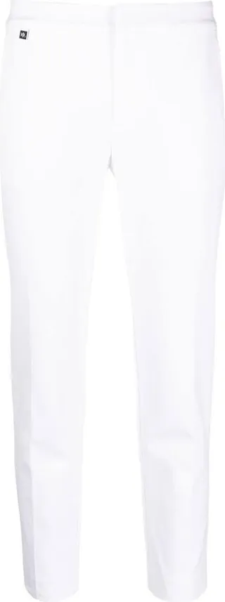 Slim-Cut Cropped Trousers