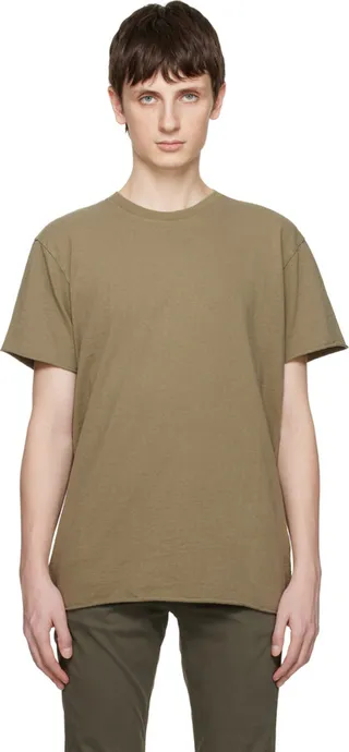John Elliott Khaki Anti-Expo T-Shirts