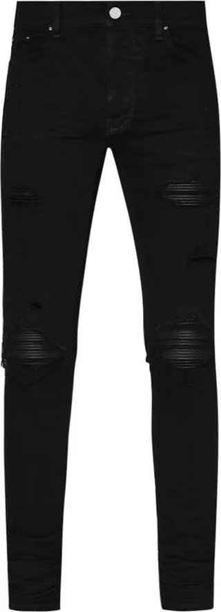 Amiri Mx1 Distressed Tapered Leg Jeans