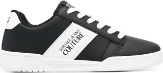 Logo Print Contrasting Low-Top Trainers