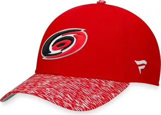 Men's Fanatics Branded Red Carolina Hurricanes 2023 Stanley Cup Playoffs Locker Room Adjustable Hat