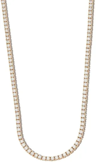 18kt Yellow Gold Diamond Necklace