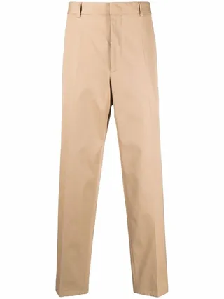 Cropped Chino Trousers