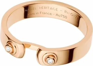 18kt rose gold Monday Morning Mood diamond ring