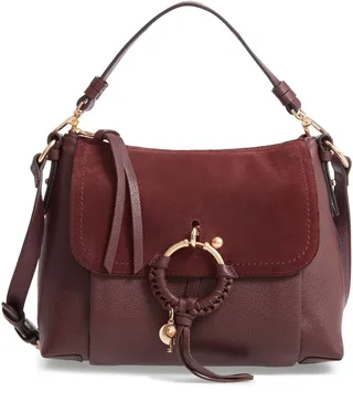 Small Joan Leather Shoulder Bag