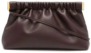 Kisslock Faux-Leather Crossboby Bag