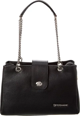Persaman New York Elle Leather Tote