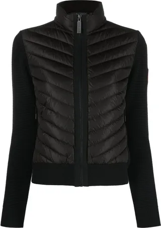 Black Hybridge Padded Jacket